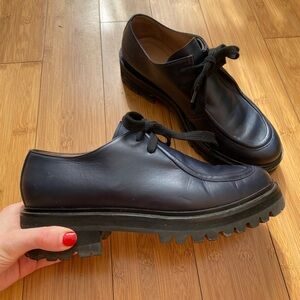 Marni Oxfords in Navy eu 40